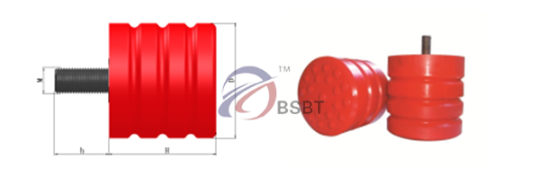 JHQ-A型聚氨酯缓冲器(图2) JHQ-A型聚氨酯缓冲器(图2)